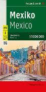 Mexiko, Straßenkarte, 1:1.500.000, freytag & berndt. 1:1'500'000