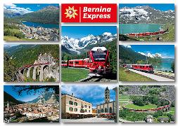 16350; AK: Bernina Express / 'Hit' Bahnverbindung Puschlav über
